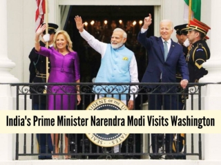 India's Prime Minister Narendra Modi visits Washington