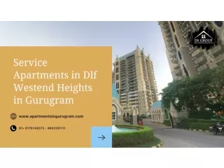 Fully Furnished Apartment for Rent in Gurugram | Service Apartment for Rent in G