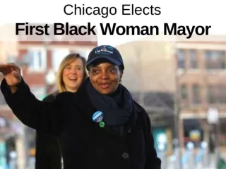 Chicago elects first black woman mayor