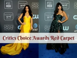 Critics' Choice Awards 2019 Red Carpet Fashion
