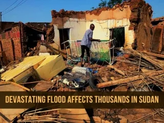 Devastating flood affects thousands in Sudan