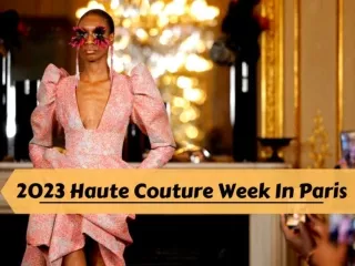 2023 Haute couture week in Paris