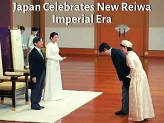 Japan celebrates new Reiwa imperial era