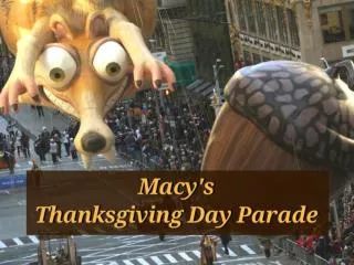 2017 Macy's Thanksgiving Day Parade