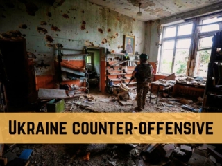 On the frontlines of Ukraine's counteroffensive