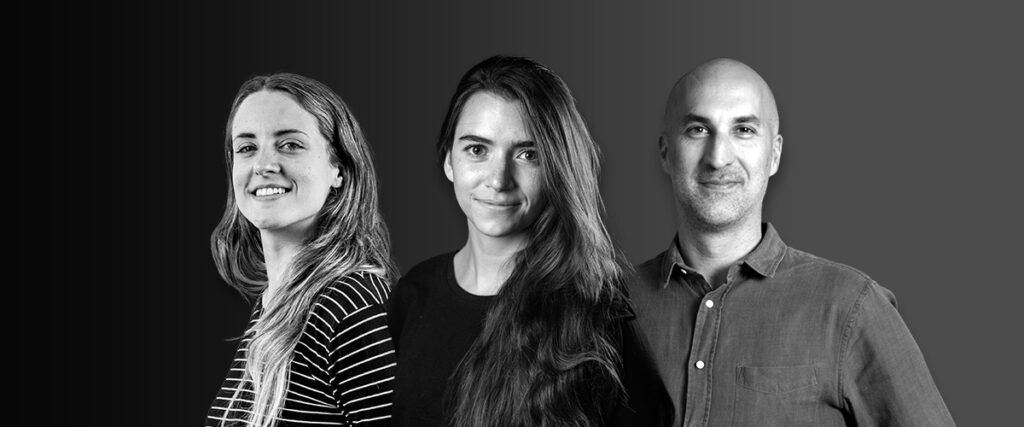 Picture: Paula MARTIN RIAL, Silvia RUBIO ALVAREZ, Alvaro GARCIA DIEZ, UX Designers in the Central Design team.