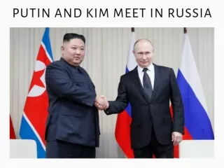 Putin and Kim meet in Russia