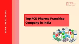 Top PCD Pharma Franchise Company In India
