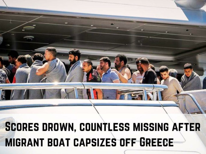 scores drown countless missing after migrant boat capsizes off greece