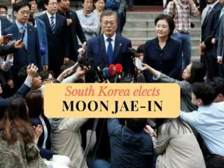 South Korea elects Moon Jae-in