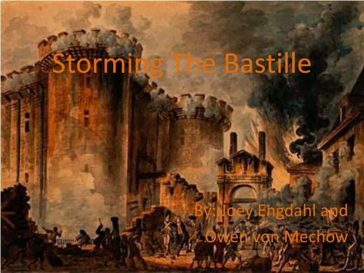 storming the bastille