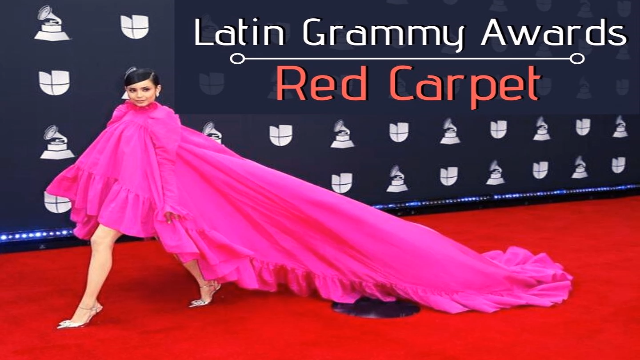 Latin Grammy Awards red carpet